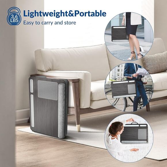 Home Office Multifunctional Lap Desk Portable Workstation - Picture 6 of 7